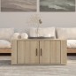 vidaXL Couchtisch Sonoma-Eiche 80x50x36 cm Holzwerkstoff vidaXL Couchtisch Sonoma-Eiche 80x50x36 cm Holzwerkstoff