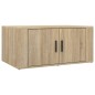 vidaXL Couchtisch Sonoma-Eiche 80x50x36 cm Holzwerkstoff vidaXL Couchtisch Sonoma-Eiche 80x50x36 cm Holzwerkstoff
