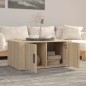 vidaXL Couchtisch Sonoma-Eiche 80x50x36 cm Holzwerkstoff vidaXL Couchtisch Sonoma-Eiche 80x50x36 cm Holzwerkstoff