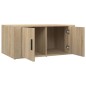 vidaXL Couchtisch Sonoma-Eiche 80x50x36 cm Holzwerkstoff vidaXL Couchtisch Sonoma-Eiche 80x50x36 cm Holzwerkstoff