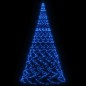 vidaXL LED-Weihnachtsbaum für Fahnenmast Blau 3000 LEDs 800 cm vidaXL LED-Weihnachtsbaum für Fahnenmast Blau 3000 LEDs 800 cm