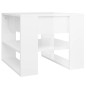 vidaXL Couchtisch Hochglanz-Weiß 55,5x55x45 cm Holzwerkstoff vidaXL Couchtisch Hochglanz-Weiß 55,5x55x45 cm Holzwerkstoff