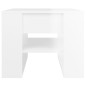 vidaXL Couchtisch Hochglanz-Weiß 55,5x55x45 cm Holzwerkstoff vidaXL Couchtisch Hochglanz-Weiß 55,5x55x45 cm Holzwerkstoff