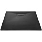 vidaXL Duschwanne SMC Schwarz 100×70 cm vidaXL Duschwanne SMC Schwarz 100×70 cm