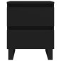 vidaXL Nachttische 2 Stk. Schwarz 40x35x50 cm Holzwerkstoff vidaXL Nachttische 2 Stk. Schwarz 40x35x50 cm Holzwerkstoff