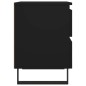 vidaXL Nachttische 2 Stk. Schwarz 40x35x50 cm Holzwerkstoff vidaXL Nachttische 2 Stk. Schwarz 40x35x50 cm Holzwerkstoff
