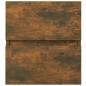vidaXL Waschbeckenschrank Räuchereiche 41x38,5x45 cm Holzwerkstoff vidaXL Waschbeckenschrank Räuchereiche 41x38,5x45 cm Holzwerkstoff