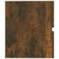vidaXL Waschbeckenschrank Räuchereiche 41x38,5x45 cm Holzwerkstoff vidaXL Waschbeckenschrank Räuchereiche 41x38,5x45 cm Holzwerkstoff