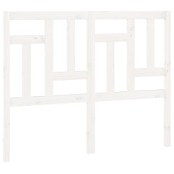 vidaXL Kopfteil Weiß 165,5x4x100 cm Massivholz Kiefer