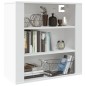 vidaXL Wandschrank Weiß 80x33x80 cm Holzwerkstoff vidaXL Wandschrank Weiß 80x33x80 cm Holzwerkstoff