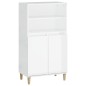 vidaXL Highboard Hochglanz-Weiß 60x36x110 cm Holzwerkstoff vidaXL Highboard Hochglanz-Weiß 60x36x110 cm Holzwerkstoff