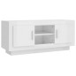 vidaXL TV-Schrank Hochglanz-Weiß 102x35x45 cm Holzwerkstoff vidaXL TV-Schrank Hochglanz-Weiß 102x35x45 cm Holzwerkstoff