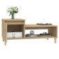 vidaXL Couchtisch Sonoma-Eiche 100x50x45 cm Holzwerkstoff vidaXL Couchtisch Sonoma-Eiche 100x50x45 cm Holzwerkstoff