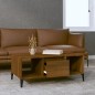 vidaXL Couchtisch Braun Eichen-Optik 90x50x36,5 cm Holzwerkstoff vidaXL Couchtisch Braun Eichen-Optik 90x50x36,5 cm Holzwerkstoff