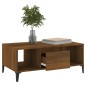 vidaXL Couchtisch Braun Eichen-Optik 90x50x36,5 cm Holzwerkstoff vidaXL Couchtisch Braun Eichen-Optik 90x50x36,5 cm Holzwerkstoff