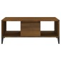 vidaXL Couchtisch Braun Eichen-Optik 90x50x36,5 cm Holzwerkstoff vidaXL Couchtisch Braun Eichen-Optik 90x50x36,5 cm Holzwerkstoff
