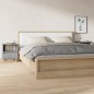 vidaXL Nachttische 2 Stk. Grau Sonoma 40x35x50 cm vidaXL Nachttische 2 Stk. Grau Sonoma 40x35x50 cm
