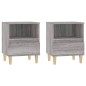 vidaXL Nachttische 2 Stk. Grau Sonoma 40x35x50 cm vidaXL Nachttische 2 Stk. Grau Sonoma 40x35x50 cm