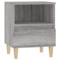 vidaXL Nachttische 2 Stk. Grau Sonoma 40x35x50 cm vidaXL Nachttische 2 Stk. Grau Sonoma 40x35x50 cm