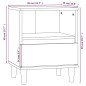vidaXL Nachttische 2 Stk. Grau Sonoma 40x35x50 cm vidaXL Nachttische 2 Stk. Grau Sonoma 40x35x50 cm