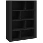 vidaXL Sideboard Schwarz 80x30x106 cm Holzwerkstoff vidaXL Sideboard Schwarz 80x30x106 cm Holzwerkstoff