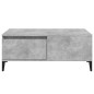 vidaXL Couchtisch Betongrau 90x50x36,5 cm Holzwerkstoff vidaXL Couchtisch Betongrau 90x50x36,5 cm Holzwerkstoff