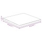 vidaXL Tischplatte 50x50x2,5 cm Bambus vidaXL Tischplatte 50x50x2,5 cm Bambus