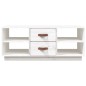 vidaXL Couchtisch Weiß 100x50x41 cm Massivholz Kiefer vidaXL Couchtisch Weiß 100x50x41 cm Massivholz Kiefer
