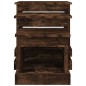 vidaXL Satztische 3 Stk. Räuchereiche Holzwerkstoff vidaXL Satztische 3 Stk. Räuchereiche Holzwerkstoff