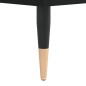vidaXL Badschrank Schwarz 58x33x60 cm Holzwerkstoff vidaXL Badschrank Schwarz 58x33x60 cm Holzwerkstoff