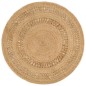 vidaXL Teppich Jute Handgeflochten 150 cm Rund vidaXL Teppich Jute Handgeflochten 150 cm Rund