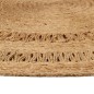 vidaXL Teppich Jute Handgeflochten 150 cm Rund vidaXL Teppich Jute Handgeflochten 150 cm Rund