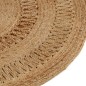 vidaXL Teppich Jute Handgeflochten 150 cm Rund vidaXL Teppich Jute Handgeflochten 150 cm Rund