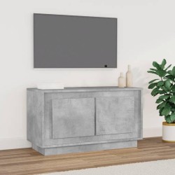 vidaXL TV-Schrank Betongrau 80x35x45 cm Holzwerkstoff