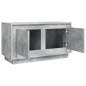 vidaXL TV-Schrank Betongrau 80x35x45 cm Holzwerkstoff vidaXL TV-Schrank Betongrau 80x35x45 cm Holzwerkstoff