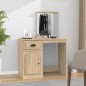 vidaXL Schminktisch mit Spiegel Sonoma-Eiche 90x50x132,5 cm vidaXL Schminktisch mit Spiegel Sonoma-Eiche 90x50x132,5 cm