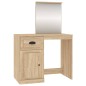 vidaXL Schminktisch mit Spiegel Sonoma-Eiche 90x50x132,5 cm vidaXL Schminktisch mit Spiegel Sonoma-Eiche 90x50x132,5 cm