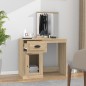 vidaXL Schminktisch mit Spiegel Sonoma-Eiche 90x50x132,5 cm vidaXL Schminktisch mit Spiegel Sonoma-Eiche 90x50x132,5 cm