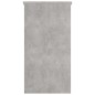 vidaXL Schreibtisch Betongrau 80x40x75 cm Holzwerkstoff vidaXL Schreibtisch Betongrau 80x40x75 cm Holzwerkstoff
