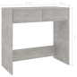 vidaXL Schreibtisch Betongrau 80x40x75 cm Holzwerkstoff vidaXL Schreibtisch Betongrau 80x40x75 cm Holzwerkstoff