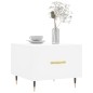 vidaXL Couchtische 2 Stk. Weiß 50x50x40 cm Holzwerkstoff vidaXL Couchtische 2 Stk. Weiß 50x50x40 cm Holzwerkstoff