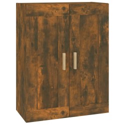 vidaXL Wandschrank Räuchereiche 69,5x32,5x90 cm Holzwerkstoff