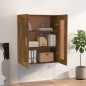 vidaXL Wandschrank Räuchereiche 69,5x32,5x90 cm Holzwerkstoff vidaXL Wandschrank Räuchereiche 69,5x32,5x90 cm Holzwerkstoff