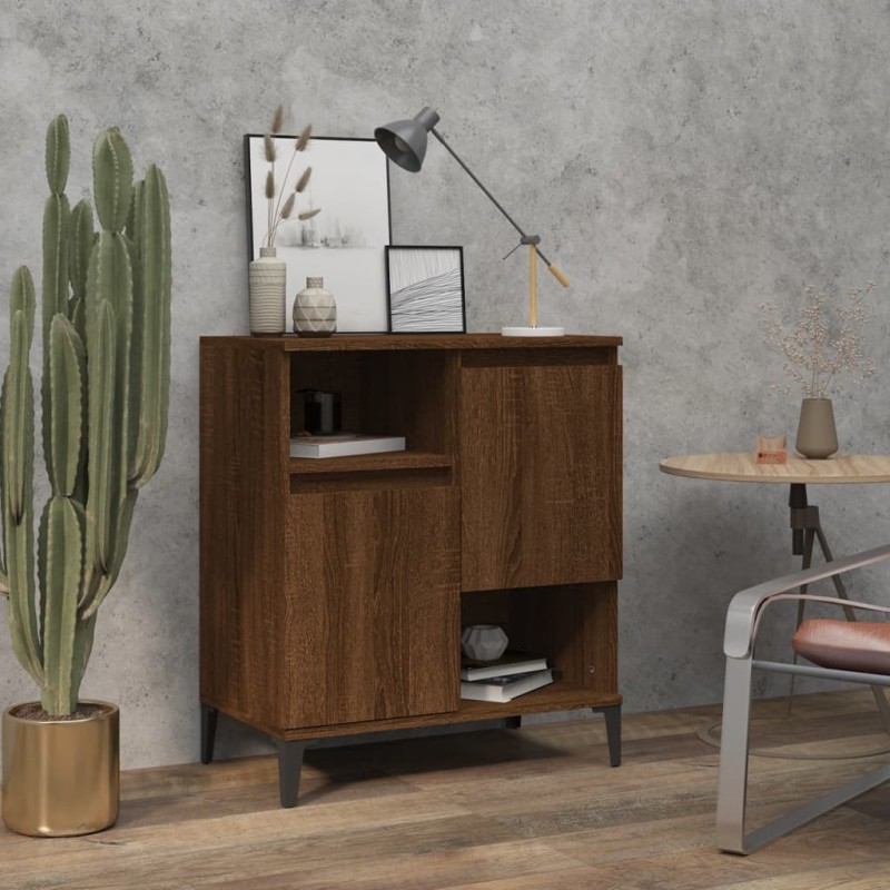 vidaXL Sideboard Braun Eichen-Optik 60x35x70 cm Holzwerkstoff vidaXL Sideboard Braun Eichen-Optik 60x35x70 cm Holzwerkstoff