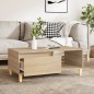 vidaXL Couchtisch Sonoma-Eiche 90x50x36,5 cm Holzwerkstoff vidaXL Couchtisch Sonoma-Eiche 90x50x36,5 cm Holzwerkstoff