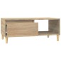 vidaXL Couchtisch Sonoma-Eiche 90x50x36,5 cm Holzwerkstoff vidaXL Couchtisch Sonoma-Eiche 90x50x36,5 cm Holzwerkstoff