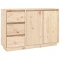 vidaXL Sideboard 111x34x75 cm Massivholz Kiefer vidaXL Sideboard 111x34x75 cm Massivholz Kiefer