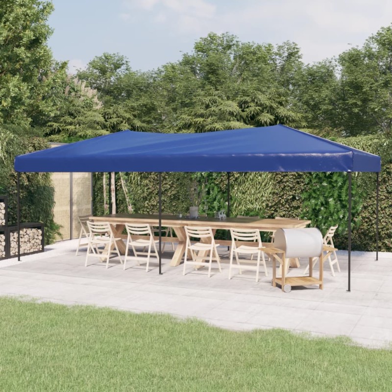 vidaXL Partyzelt Faltbar Blau 3x6 m vidaXL Partyzelt Faltbar Blau 3x6 m