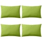 vidaXL Gartenkissen 4 Stk. 60 x 40 cm Apfelgrün vidaXL Gartenkissen 4 Stk. 60 x 40 cm Apfelgrün