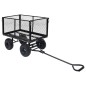vidaXL Gartenwagen Schwarz 350 kg vidaXL Gartenwagen Schwarz 350 kg